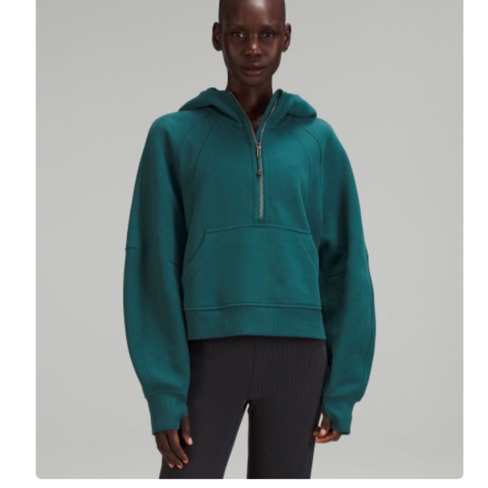 Lululemon Athletica 1/2 Zip Scuba Hoodie